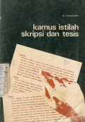 Kamus Istilah Skripsi dan Tesis