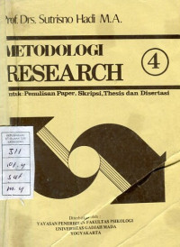 Metodologi Research IV