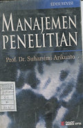 Manajemen Penelitian